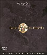 Cover of: Sade en procès by Jean-Jacques Pauvert