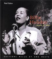 Cover of: Billie Hollyday : L'âme du blues