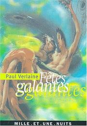 Cover of: Fetes galantes by Paul Verlaine