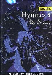 Cover of: Hymnes a la nuit