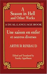 Cover of: A  season in hell and other works = by Arthur Rimbaud