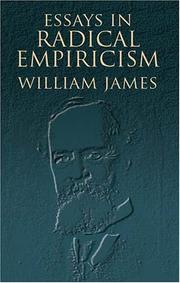 Essays In Radical Empiricism by William James