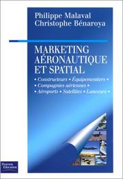 Cover of: Marketing aéronautique et spatial | Philippe Malaval