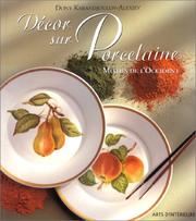 Cover of: Décor sur porcelaine : motifs de l'Occident