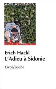 Cover of: L'Adieu à Sidonie