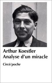 Cover of: Analyse d'un miracle
