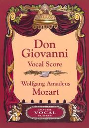 Cover of: Don Giovanni Vocal Score