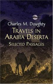 Cover of: Travels in Arabia Deserta by Charles Montagu Doughty