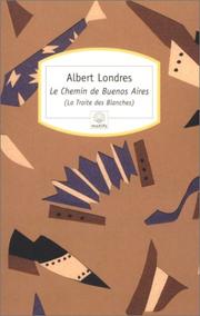 Cover of: Le chemin de Buenos Aires