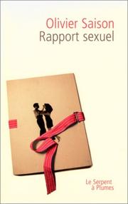 Cover of: Rapport sexuel