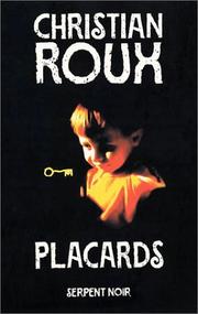 Cover of: Placards by Christian Roux