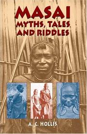 Cover of: Masai myths, tales, and riddles