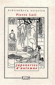 Japoneries d'automne by Pierre Loti