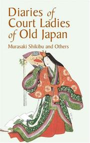 Cover of: Diaries of Court Ladies of Old Japan by Murasaki Shikibu
