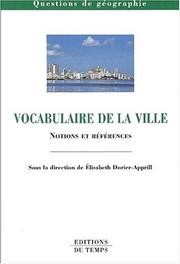 Vocabulaire de la ville