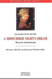 Cover of: Midsummer night's dream de w.shakespeare