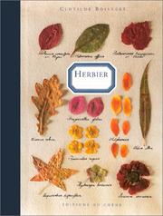 Cover of: L'Herbier by Clotilde Boisvert