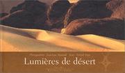 Lumières de désert by Daniel Popp, Jean-Luc Manaud