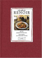 Cover of: A la table de Renoir