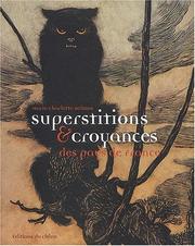 Cover of: Superstitions et croyances des pays de France