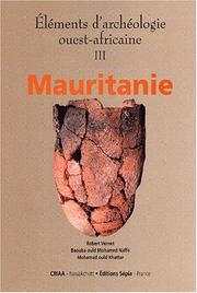 Cover of: Eléments d'archéologie ouest-africaine, Mauritanie