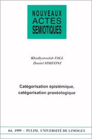 Cover of: Nouveaux actes semioniques