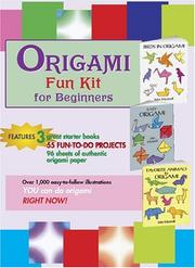 Cover of: Origami Fun Kit for Beginners