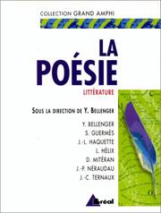 La poésie by Bellanger