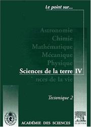 Cover of: Sciences de la Terre, numéro 4, Tectonic : 2e partie