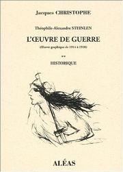 Cover of: L'Oeuvre de guerre (Oeuvre graphique de 1914 à 1920), tome 2 : Historique