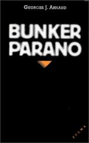 Cover of: Bunker parano