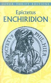 Cover of: Enchiridion by Epictetus, Epictetus