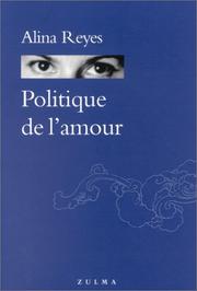 Cover of: Politique de l'amour