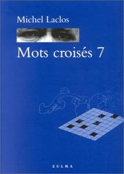 Cover of: Mots croisés, numéro 7