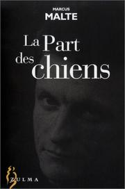 Cover of: La Part des chiens