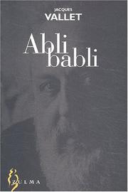 Cover of: Ablibabli