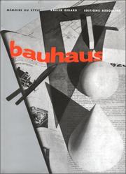 Cover of: Le Bauhaus