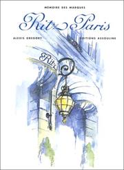 Cover of: Ritz Paris