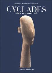 Cover of: Cyclades by Bérénice Geoffroy-Schneiter