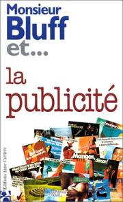 Cover of: La Publicité