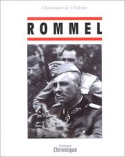 Cover of: Rommel by Catherine Legrand, Jacques Legrand, Dominique Lormier