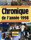 Cover of: Chronique de l'année 1998