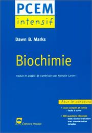 Biochimie by Marks