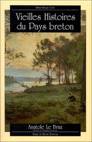 Cover of: Vieilles Histoires du pays breton