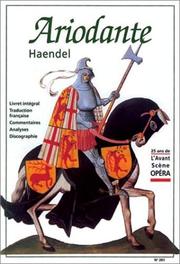 Cover of: Ariodante by Haendek, Haendek