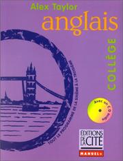 Cover of: L'anglais au collège (1 livre + 1 CD)