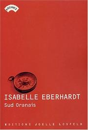 Cover of: Sud Oranais