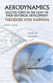 Cover of: Aerodynamics by Theodore von Karman