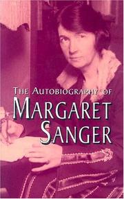 Cover of: The autobiography of Margaret Sanger by Margaret Sanger