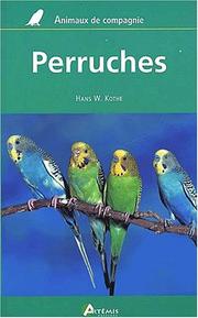 Cover of: Perruches